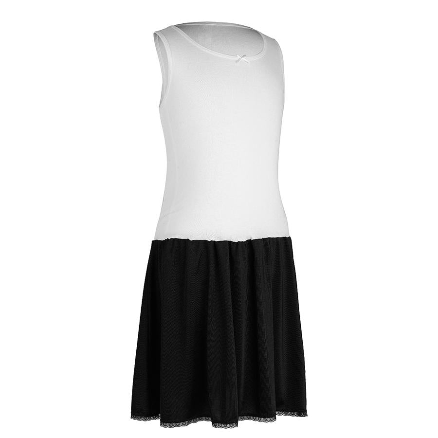 girls white slip ons