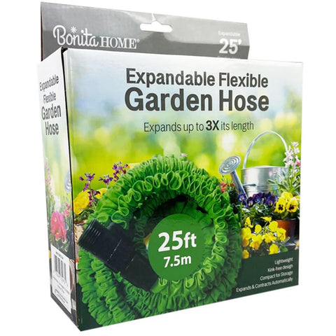 25 Ft. Water Garden Hose Expandable