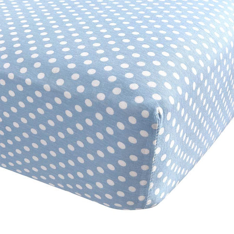 Printed Regular Crib Sheets Polka Dots