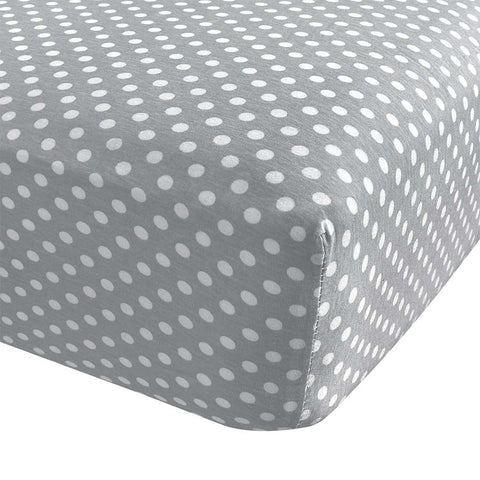 Printed Regular Crib Sheets Polka Dots