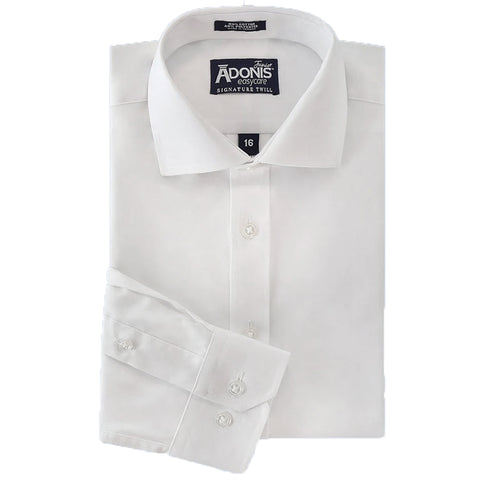 Boys Adonis Signature Twill Classic Shirt