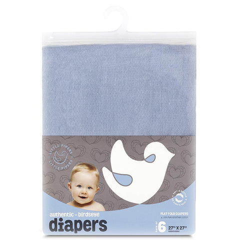 Blue Little Pipers Babies Diapers - 6 Pk.