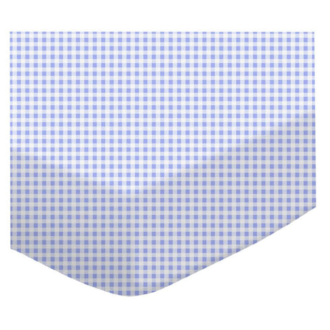 Regular Crib Sheet Blue / Gingham Sheets