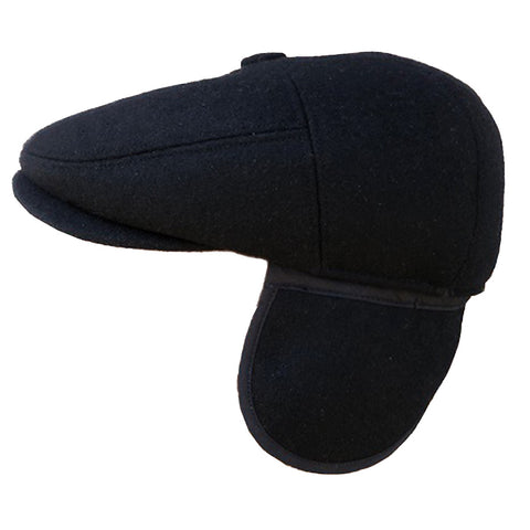 Euro Wool Cap With Flaps