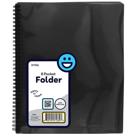 8 Pocket Folder