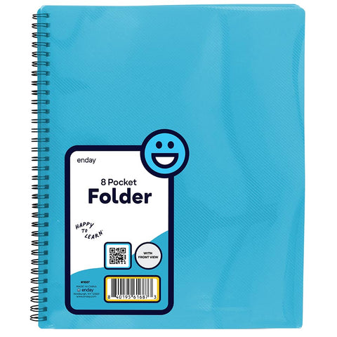 8 Pocket Folder