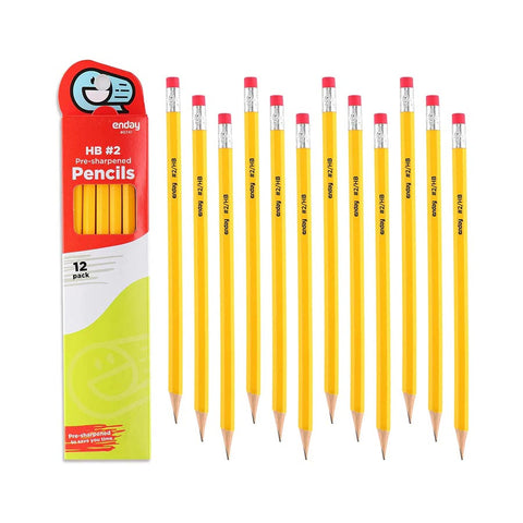 #2 Pencils - 12 Pk. Pre-Sharpened