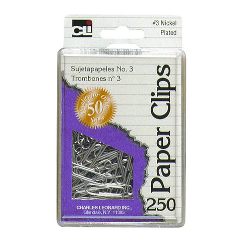 Standard Silver Clips - 250 Pk.