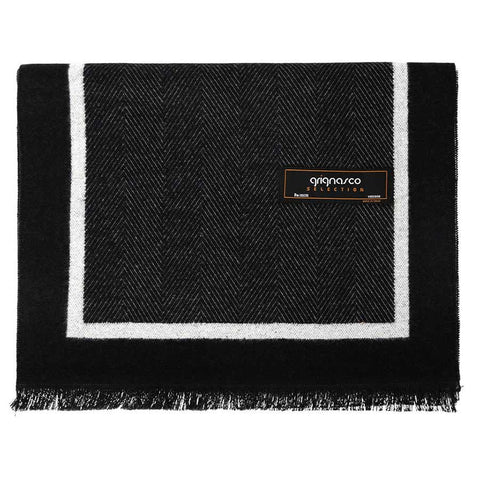 Mens Grignasco Reversible Cotton Scarf #203