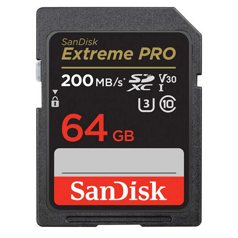 Sandisk 64GB SD Card Extreme Pro