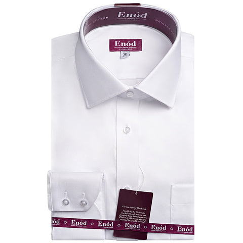 Enod Purple Label Twill 100% Cotton Slim Premium Shirt