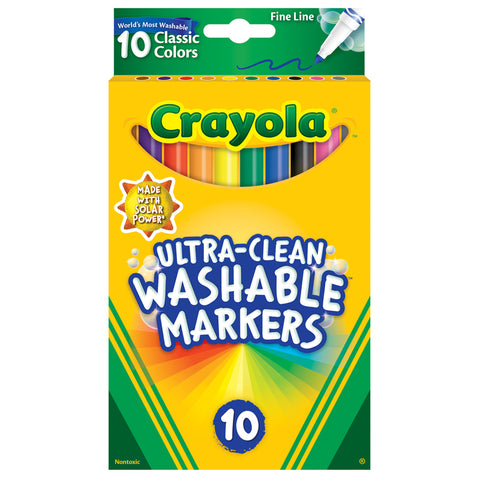 Crayola Thin Washable Markers - 10 Pk.