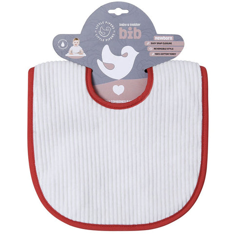 Newborn Little Pipers Terry Bib