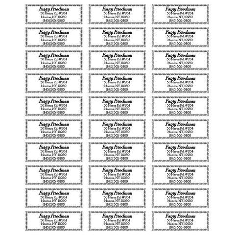 Address Sticker Labels