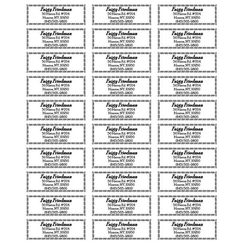 Address Sticker Labels