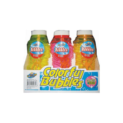 8 oz. Bubbles With Wand - 3 Pk.