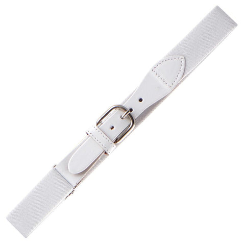 Kids Leather Buckle Rubber Belt