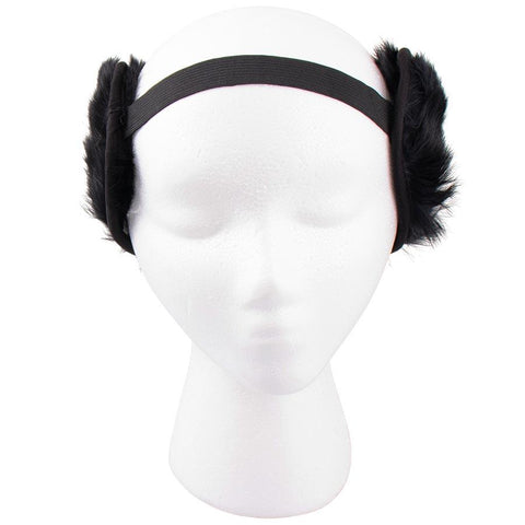 Mens Rubber Fur Ear Muffs