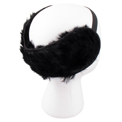 Mens Rubber Fur Ear Muffs