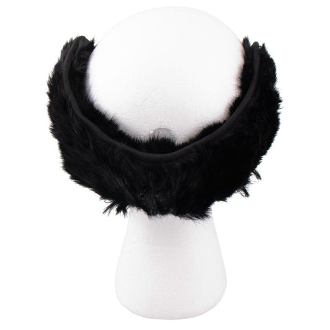 Mens Rubber Fur Ear Muffs