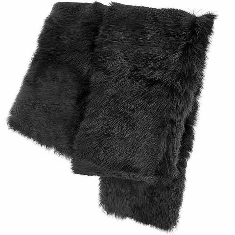 Mens Rabbit Fur Scarf Winter Items