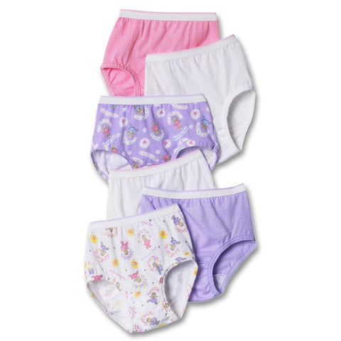 Girls Hanes Toddler Panties - 6 Pk.