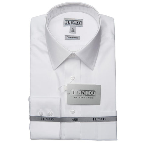 Boys Chassidish Ilmio Silver Label Shirt - Double Button