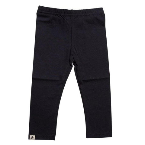 Jb London Cotton Leggings Solid / Navy 0-6 Baby