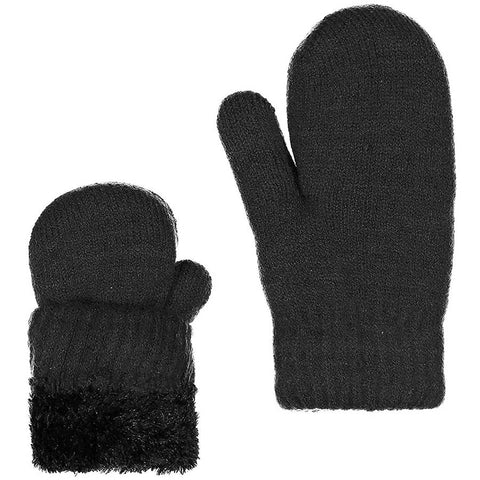 Kids Knit Winter Mittens