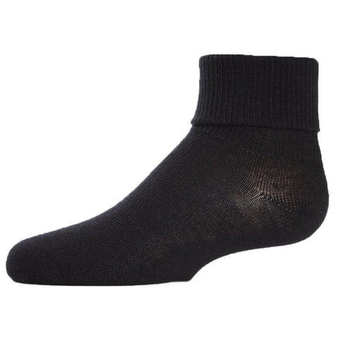 Kids Memoi Triple Roll Socks Black / 0 Kid Sock