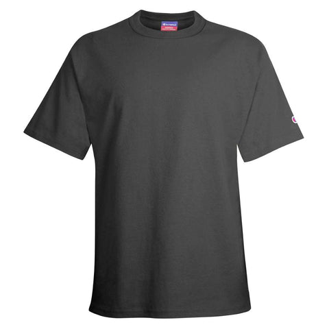 Mens Cotton Black T-Shirt Activewear