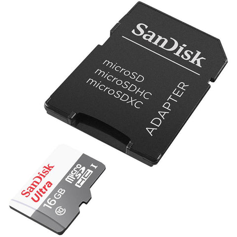 Sandisk Micro Sd Cards - Includes Adapter 16 Gb Summer Items