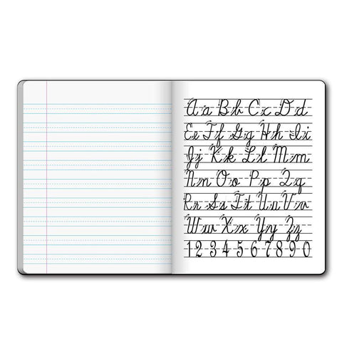 Red Cursive Notebook Notebooks