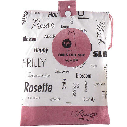 Girls Rosette Slip