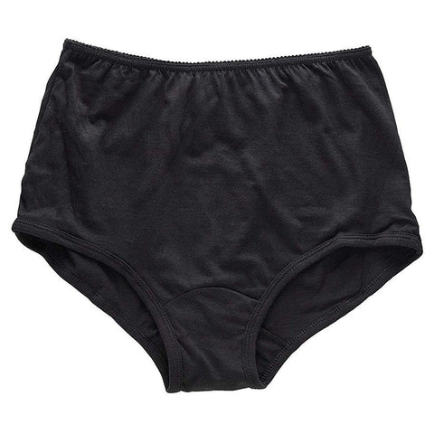 Ladies Rosette Panties - 3 Pk. Black / 5