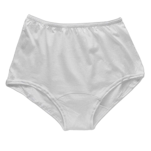 Ladies Rosette Panties - 3 Pk. White / 5