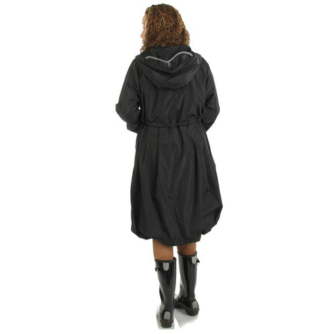 The Slicker Ladies Black Rain Coat