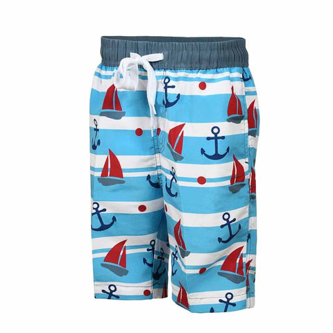 Boys Sailboat Swim Pants