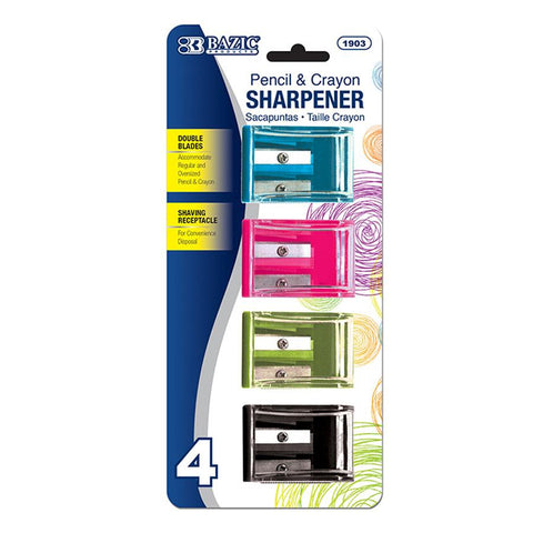Sharpener With Can 4 Pack Sharpeners