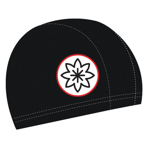 Girls Swim Cap Black Flower Summer Items - Swimming