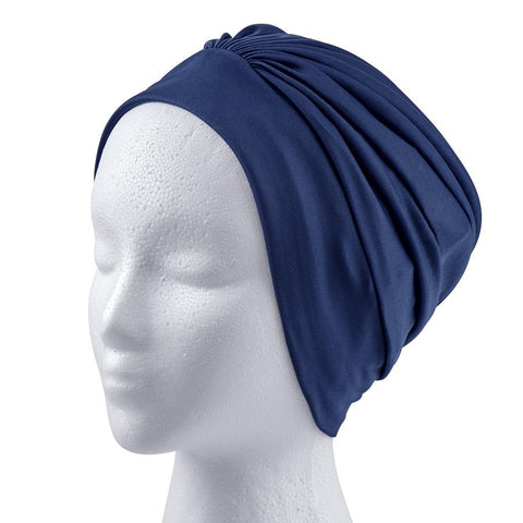 Ladies Swim Turban Navy Summer Items - Swimming