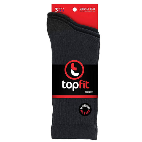Boys (The Right Fit )Topfit Socks - 3 Pk.