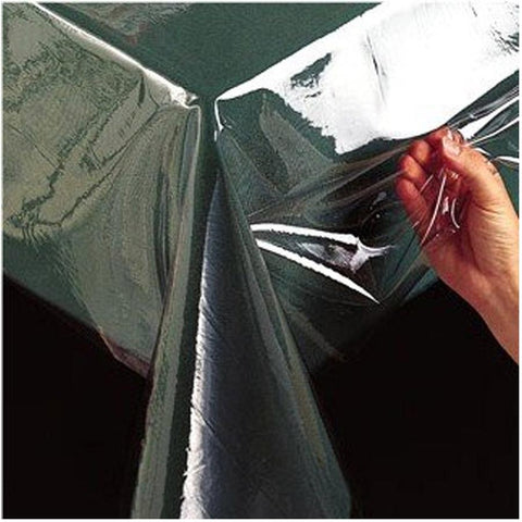 Clear Plastic Tablecloth Liner Household