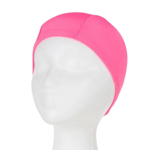 Girls Swim Cap Neon-Pink Summer Items - Swimming
