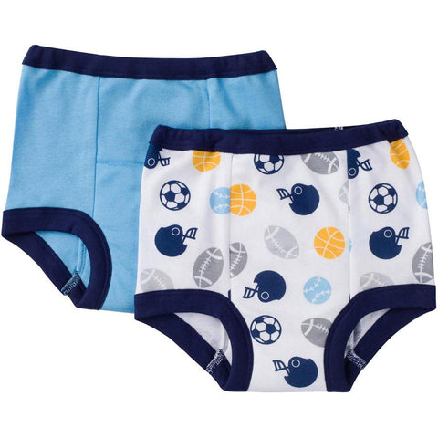 Gerber Training Pants - 2 Pk. Blue (Styles May Vary) / 18M Baby