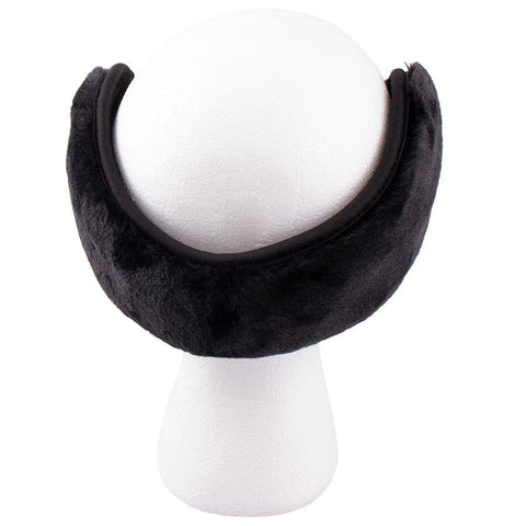 Mens Rubber Velour Ear Muffs