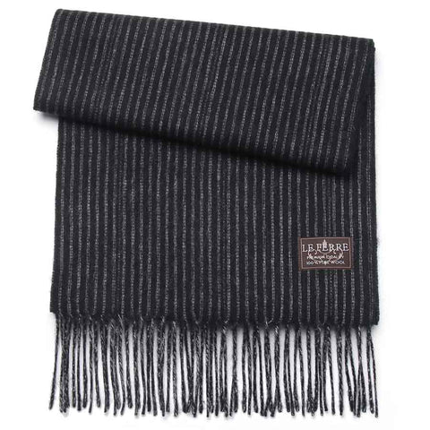 Mens Le Ferre Wool Scarf #38