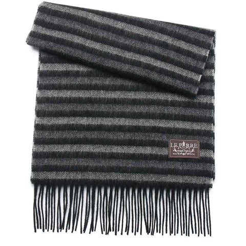 Mens Le Ferre Wool Scarf #40