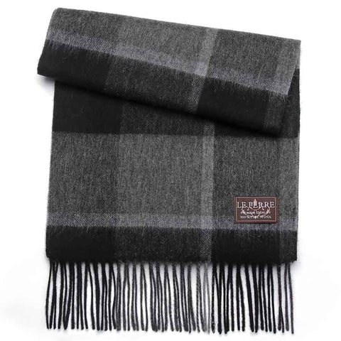 Mens Le Ferre Wool Scarf #42