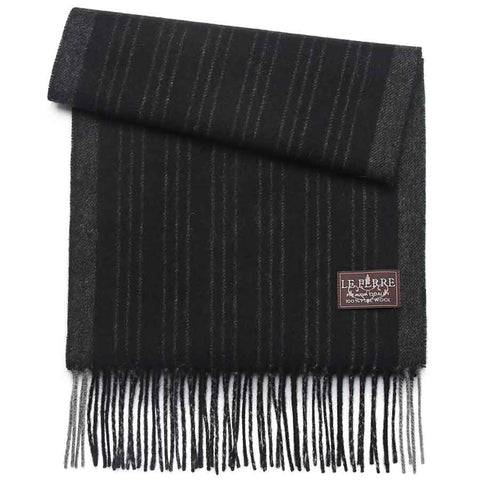 Mens Le Ferre Wool Scarf #44